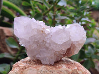 Natural Amethyst Spirit Quartz Clusters x 4 From Boekenhouthoek, South Africa