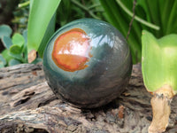 Polished Polychrome Jasper Spheres x 3 From Mahajanga, Madagascar