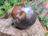 Polished Polychrome Jasper Spheres x 3 From Mahajanga, Madagascar