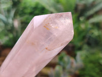 Polished Double Terminated Rose Quartz Points x 6 From Ambatondrazaka, Madagascar