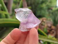 Polished Smokey Amethyst Window Quartz Points x 20 From Akansobe, Madagascar