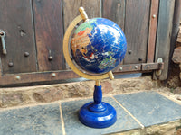 Polished Lapis Lazuli World Globe x 1 From China