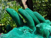 Natural Exquisite Malachite with 10 Stalactites Specimen x 1 from Kolwezi, Congo