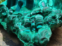 Natural Exquisite Malachite with 10 Stalactites Specimen x 1 from Kolwezi, Congo