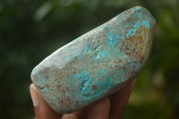 Polished Shattuckite Free Forms x 6 From Congo