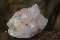 Natural Amethyst Spirit Quartz Clusters x 2 From Boekenhouthoek, South Africa