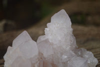 Natural Amethyst Spirit Quartz Clusters x 2 From Boekenhouthoek, South Africa