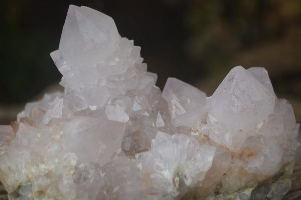 Natural Amethyst Spirit Quartz Clusters x 2 From Boekenhouthoek, South Africa