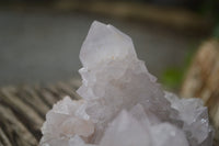 Natural Amethyst Spirit Quartz Clusters x 2 From Boekenhouthoek, South Africa