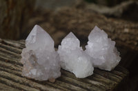 Natural Amethyst Spirit Quartz Clusters x 12 From Boekenhouthoek, South Africa