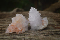 Natural Amethyst Spirit Quartz Clusters x 12 From Boekenhouthoek, South Africa