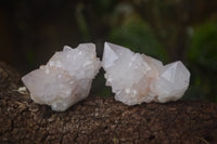 Natural Amethyst Spirit Quartz Clusters x 12 From Boekenhouthoek, South Africa