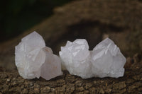 Natural Amethyst Spirit Quartz Clusters x 12 From Boekenhouthoek, South Africa