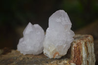 Natural Amethyst Spirit Quartz Clusters x 20 From Boekenhouthoek, South Africa