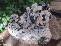 Natural Schorl Black Tourmaline Specimens x 2 From Erongo, Namibia