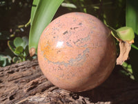 Polished Runestone Feldspar Spheres x 3 From Zimbabwe