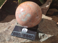 Polished Runestone Feldspar Spheres x 3 From Zimbabwe