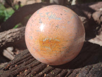 Polished Runestone Feldspar Spheres x 3 From Zimbabwe