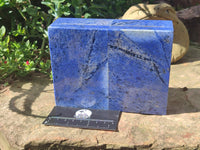 Hand Made Dumortierite Jewellery Box x 1 From Mozambique