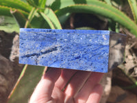 Hand Made Dumortierite Jewellery Box x 1 From Mozambique