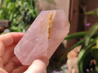 Polished Rose Quartz Points x 6 From Ambatondrazaka, Madagascar