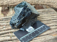 Natural Schorl Black Tourmaline Specimens x 4 From Erongo, Namibia