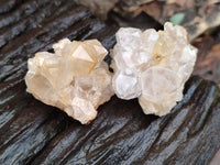 Natural Mini Limonite Quartz Specimens x 35 From Solwezi, Zambia