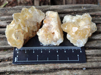 Natural Mini Limonite Quartz Specimens x 35 From Solwezi, Zambia