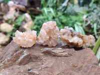 Natural Mini Limonite Quartz Specimens x 35 From Solwezi, Zambia