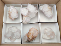 Natural Spirit Quartz Clusters x 6 From Boekenhouthoek, South Africa