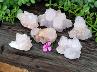 Natural Spirit Quartz Clusters x 6 From Boekenhouthoek, South Africa