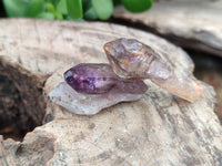 Natural Smokey Window Amethyst Crystals x 70 From Chiredzi, Zimbabwe