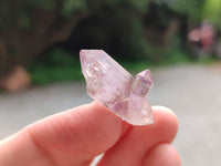 Natural Smokey Window Amethyst Crystals x 70 From Chiredzi, Zimbabwe