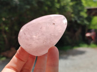 Polished Rose Quartz Standing Free Forms x 4 From Ambatondrazaka, Madagascar