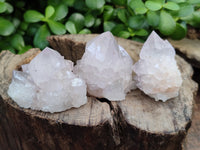 Natural Amethyst Spirit Quartz Clusters x 12 From Boekenhouthoek, South Africa