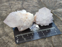 Natural Amethyst Spirit Quartz Clusters x 12 From Boekenhouthoek, South Africa