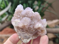 Natural Amethyst Spirit Quartz Clusters x 6 From Boekenhouthoek, South Africa