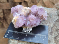 Natural Amethyst Spirit Quartz Clusters x 6 From Boekenhouthoek, South Africa