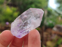 Natural Smokey Amethyst Crystals x 12 From Brandberg, Namibia