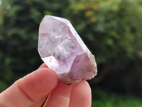 Natural Smokey Amethyst Crystals x 12 From Brandberg, Namibia