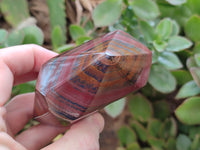 Polished Banded Tiger Iron Jasper Points x 4 From South Africa