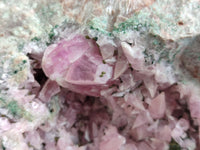 Natural Extremely Rare Highly Collectable Rhodocalcite Specimen x 1 From Congo