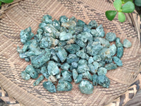 Natural Green Chlorite Quartz Crystals x 1 Kg Lot From Zimbabwe