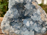 Natural Celestite Geode Specimen x 1 From Sakoany, Madagascar