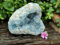 Natural Celestite Geode Specimen x 1 From Sakoany, Madagascar