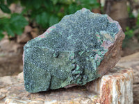 Natural Libethenite Crystals On Dolomite Matrix Specimens x 2 From Shituru, Congo