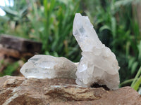 Natural Quartz Clusters x 35 From Mpika, Zambia