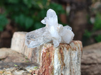 Natural Quartz Clusters x 35 From Mpika, Zambia