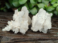 Natural Quartz Clusters x 35 From Mpika, Zambia