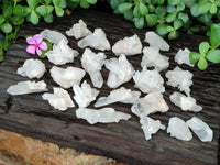 Natural Quartz Clusters x 35 From Mpika, Zambia